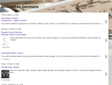 Tablet Screenshot of milwaukee-germans.blogspot.com