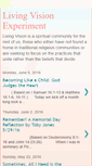 Mobile Screenshot of livingvisionexperiment.blogspot.com