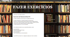 Desktop Screenshot of fazerexercicios.blogspot.com