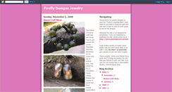 Desktop Screenshot of fireflydesignsjewelry.blogspot.com