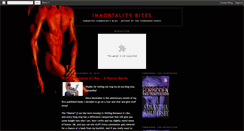 Desktop Screenshot of immortalitybites.blogspot.com