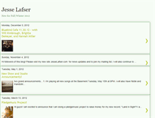Tablet Screenshot of jesselafser.blogspot.com