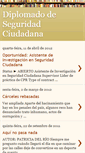 Mobile Screenshot of diplomadoseguridadciudadana.blogspot.com