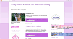 Desktop Screenshot of princess-marathon.blogspot.com