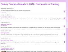 Tablet Screenshot of princess-marathon.blogspot.com