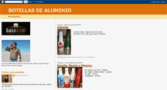 Desktop Screenshot of botellasdealuminio.blogspot.com