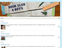 Tablet Screenshot of bookclub4boyshome.blogspot.com