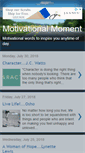 Mobile Screenshot of motivationalmoments-vwo.blogspot.com