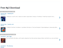 Tablet Screenshot of mp3-archive.blogspot.com