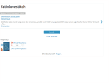 Tablet Screenshot of fatinlovestitch.blogspot.com