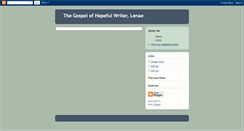 Desktop Screenshot of lenae.blogspot.com