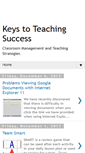 Mobile Screenshot of keystoteachingsuccess.blogspot.com
