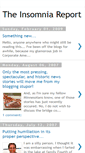 Mobile Screenshot of insomniareport.blogspot.com