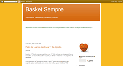 Desktop Screenshot of basketsempre.blogspot.com