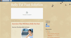 Desktop Screenshot of fastbellyfatexercises.blogspot.com