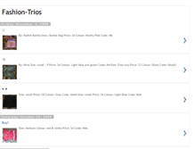 Tablet Screenshot of fashion-trios.blogspot.com