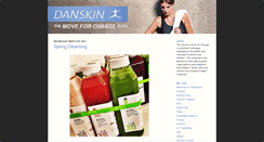 Desktop Screenshot of danskinmoveforchange.blogspot.com