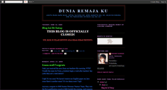 Desktop Screenshot of duniaremajaku.blogspot.com