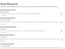 Tablet Screenshot of duniaremajaku.blogspot.com