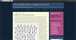 Desktop Screenshot of eclecticdesignchoices.blogspot.com