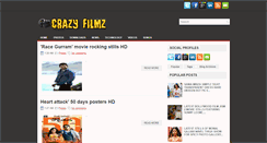 Desktop Screenshot of crazyfilmz.blogspot.com