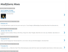 Tablet Screenshot of missdjgemzmixes.blogspot.com