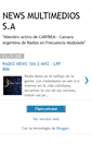 Mobile Screenshot of newsmultimedios.blogspot.com
