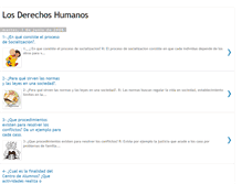 Tablet Screenshot of fralosderechoshumanos.blogspot.com