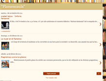 Tablet Screenshot of flamencaula.blogspot.com