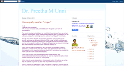 Desktop Screenshot of doctorpreethamunni.blogspot.com