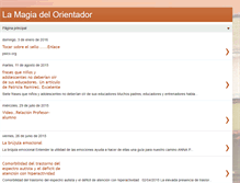 Tablet Screenshot of lamagiadelorientador.blogspot.com