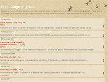 Tablet Screenshot of freerangeanglican.blogspot.com