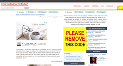 Desktop Screenshot of coolwallpapercollection.blogspot.com