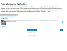 Tablet Screenshot of coolwallpapercollection.blogspot.com