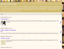 Tablet Screenshot of livelylibrarian.blogspot.com