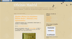 Desktop Screenshot of oficinasmadrid.blogspot.com