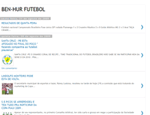 Tablet Screenshot of benhurfutebol.blogspot.com