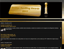 Tablet Screenshot of goldensaniblogawards.blogspot.com