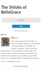 Mobile Screenshot of bellegrace-shilohs.blogspot.com