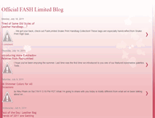 Tablet Screenshot of fashlimited.blogspot.com