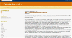 Desktop Screenshot of debateescoteiro.blogspot.com