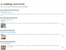 Tablet Screenshot of jsweddingsandevents.blogspot.com