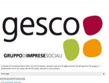 Tablet Screenshot of gescoformazione.blogspot.com