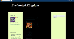 Desktop Screenshot of enchanted-kingdom.blogspot.com