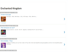 Tablet Screenshot of enchanted-kingdom.blogspot.com