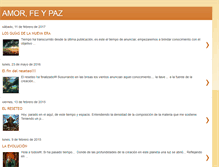 Tablet Screenshot of amor-fe-paz.blogspot.com