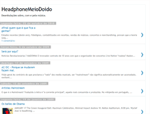 Tablet Screenshot of headphonemeiodoido.blogspot.com