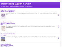 Tablet Screenshot of breastfeedingdublin.blogspot.com