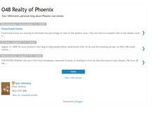 Tablet Screenshot of o48realtyofphoenix.blogspot.com