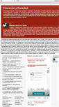 Mobile Screenshot of educacionysociedad-berazategui.blogspot.com
